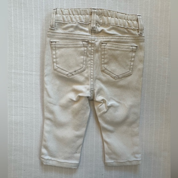 Gap 6-12 Month White Skinny Jean - Picture 4 of 5